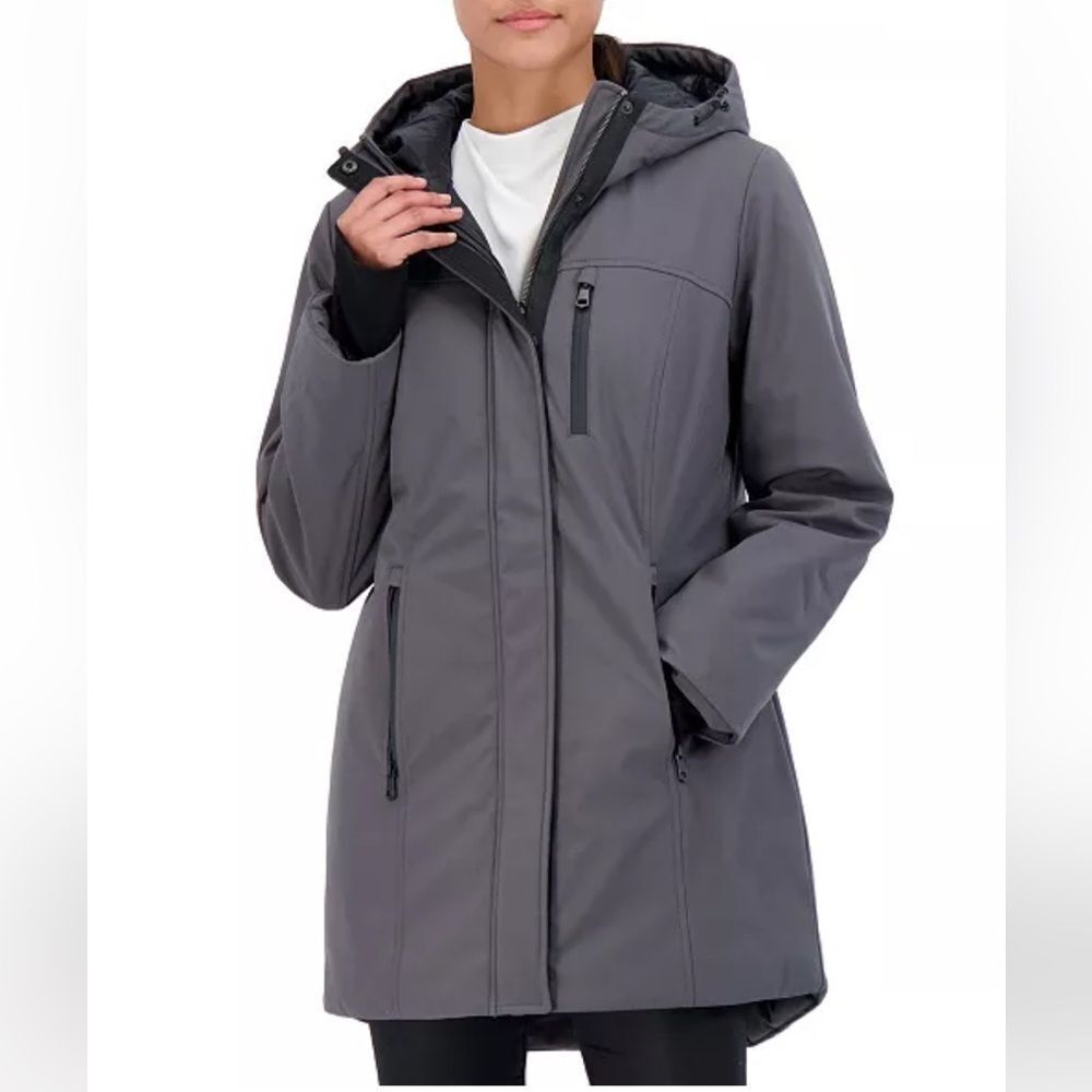 Sebby Collection Women's Heavyweight Softshell Coat, jacket women’s jacket - Picture 6 of 12